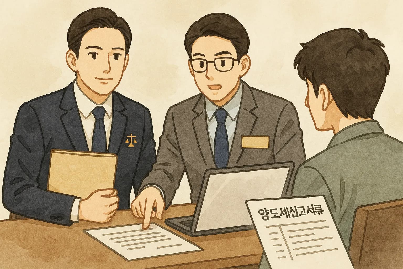 양도세신고서류 조세전문변호사 조력 사항