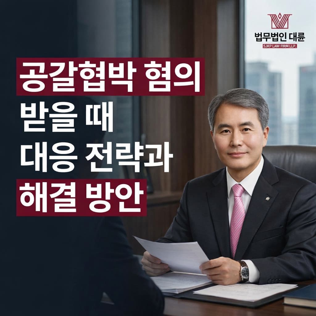 공갈협박 | 공갈협박 혐의 받을 때 대응 전략과 해결 방안