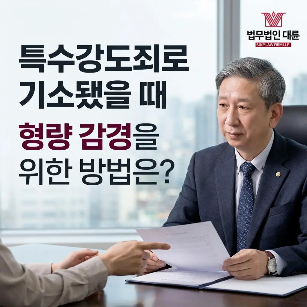 특수강도죄 | 특수강도죄로 기소됐을 때 형량 감경을 위한 방법은?
